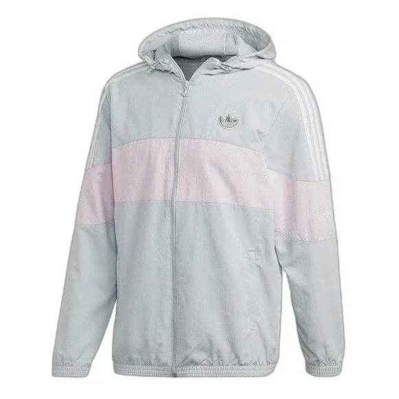 Adidas Originals Bandrix Windbreaker Full-Zip Jacket Men's Size Small Hooded - Picture 3 of 16